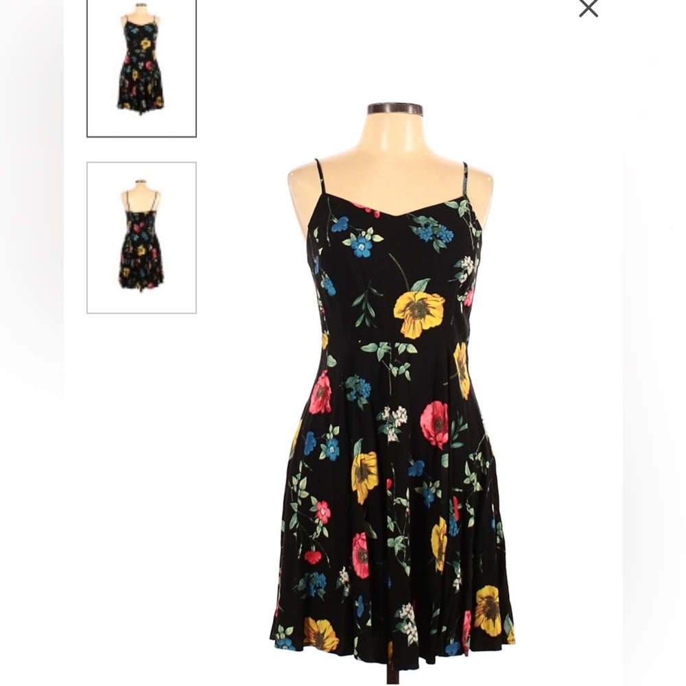 Old Navy Fit and Flare Floral Dress